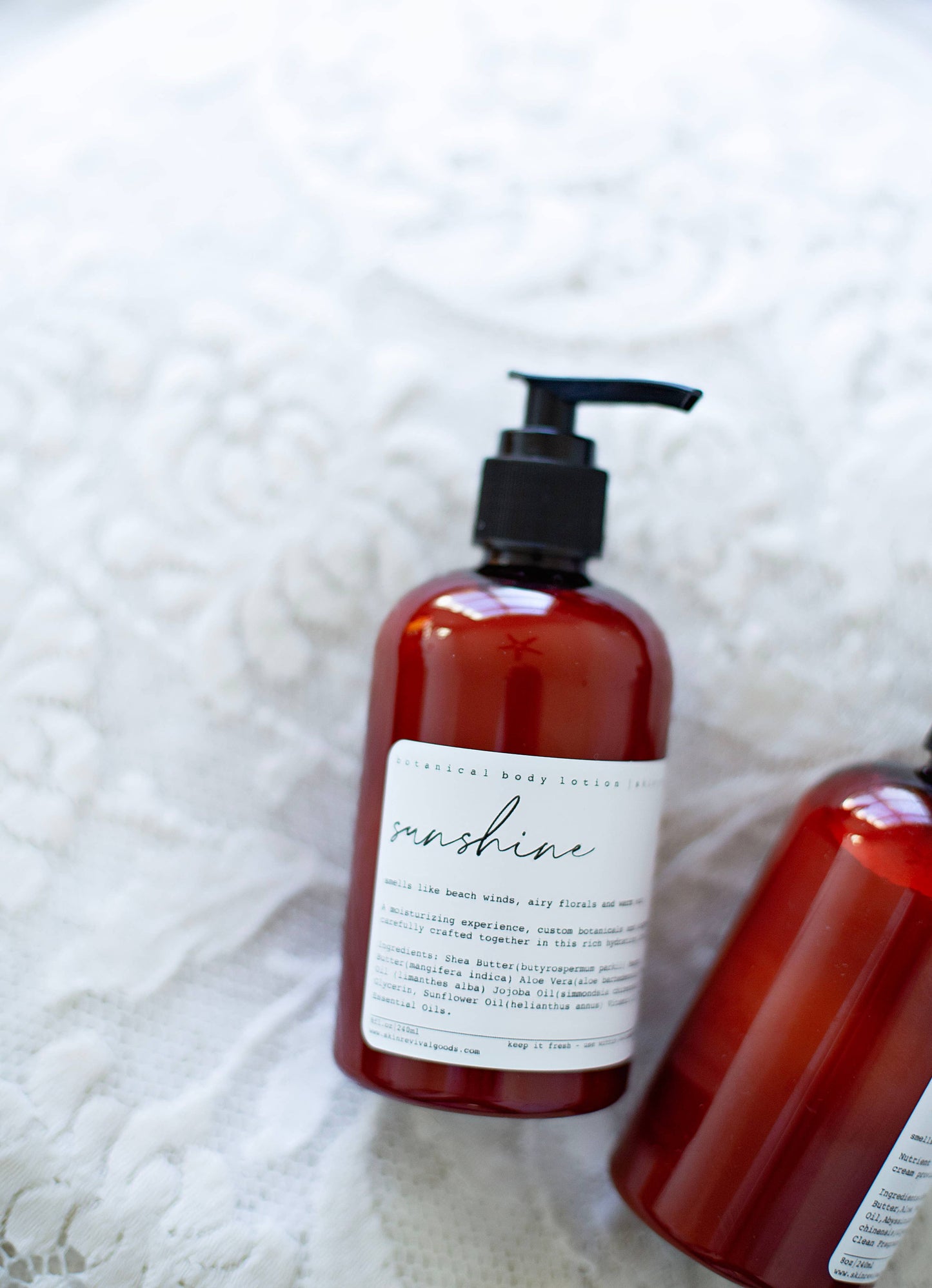 SUNSHINE | Botanical Body Lotion | Beach, Airy Florals, Sun