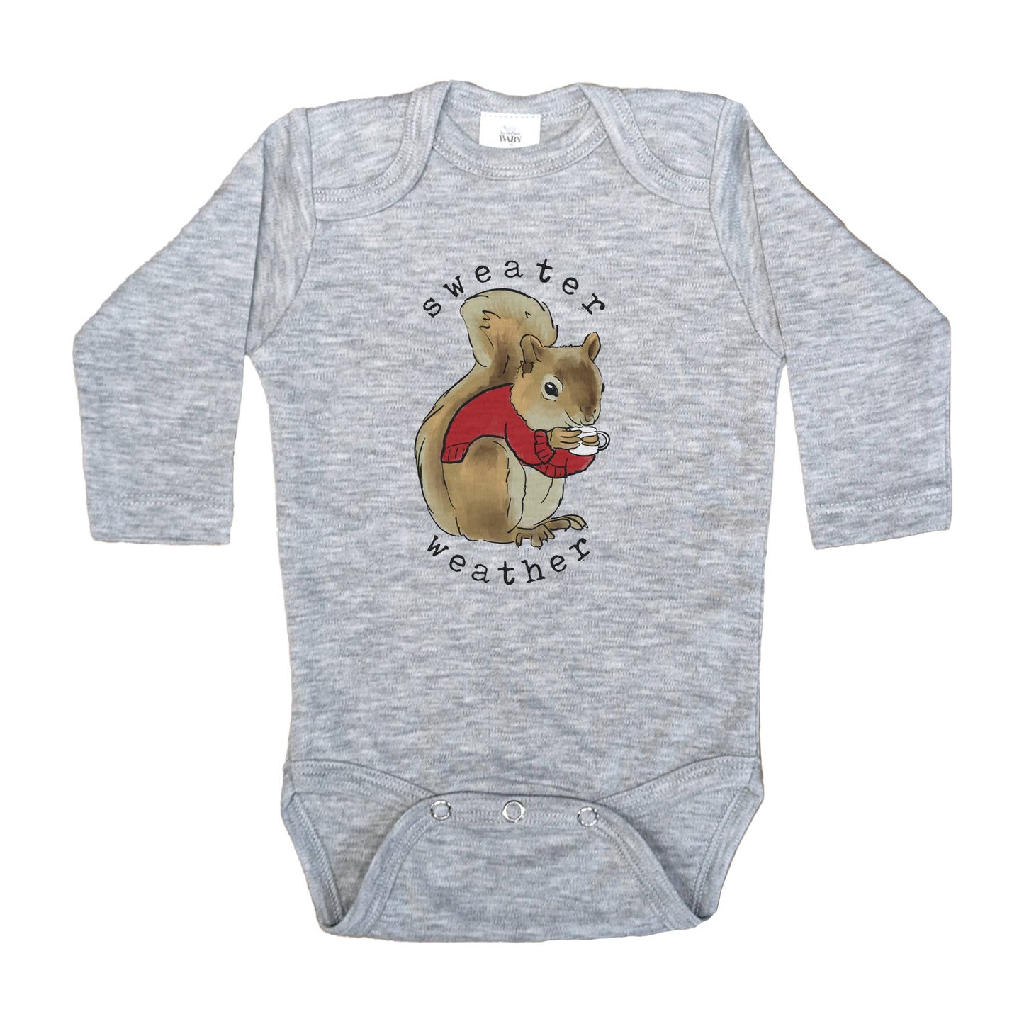 Sweater weather Woodland Squirrel Baby Clothing