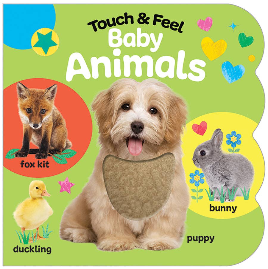 Baby Animals Touch & Feel Sensory Board Book