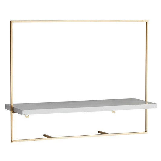 Brass,Wall Shelves Lrg