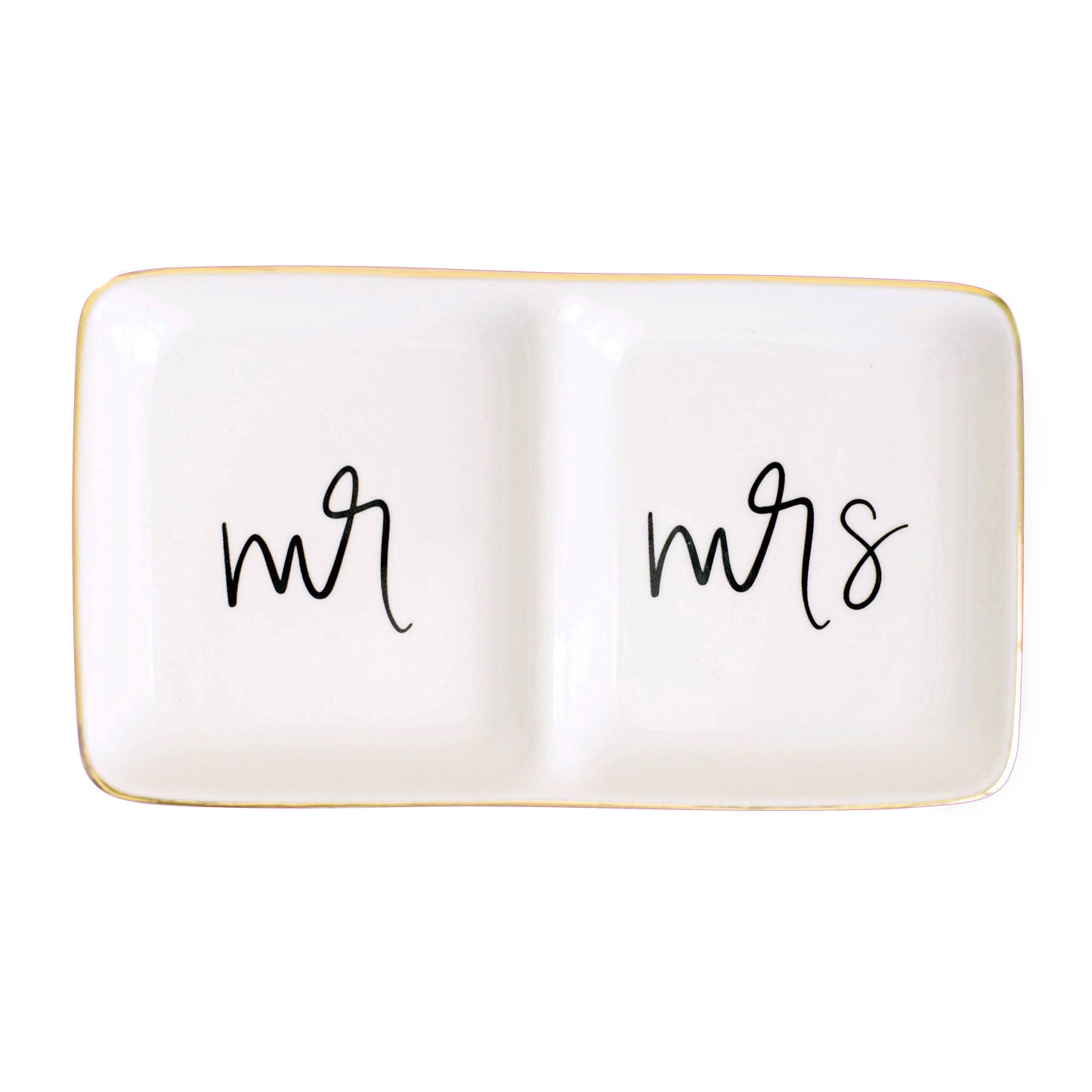 Mr. and Mrs. Jewelry Dish - Home Decor & Gifts Wedding Gift