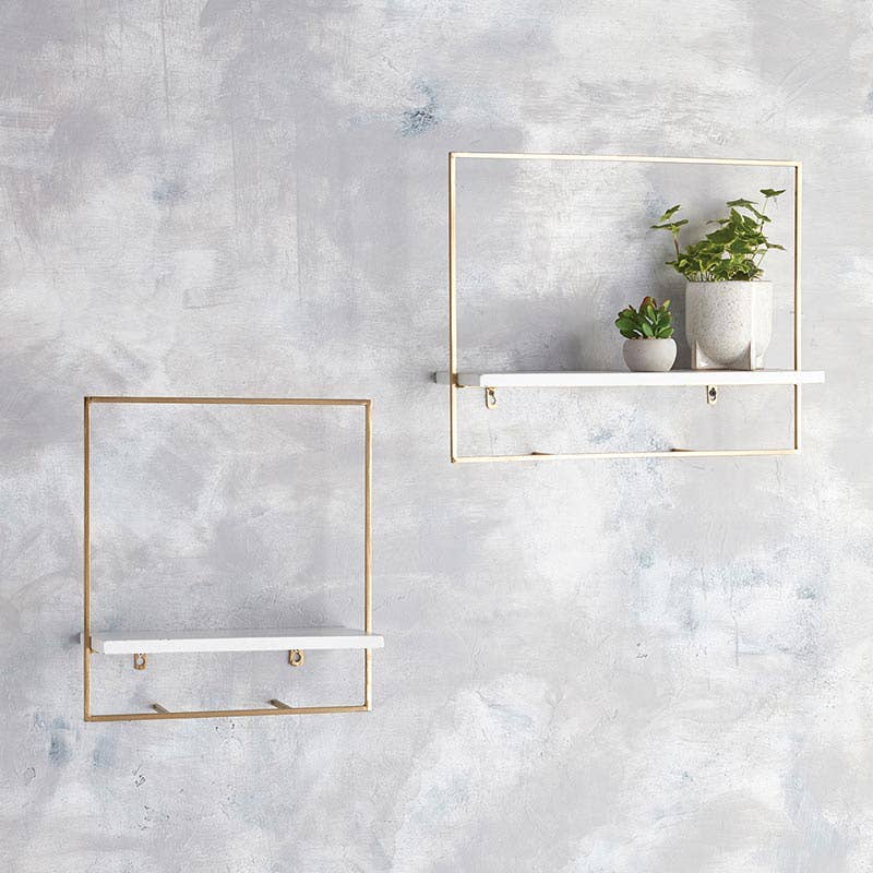 Brass,Wall Shelves Sm