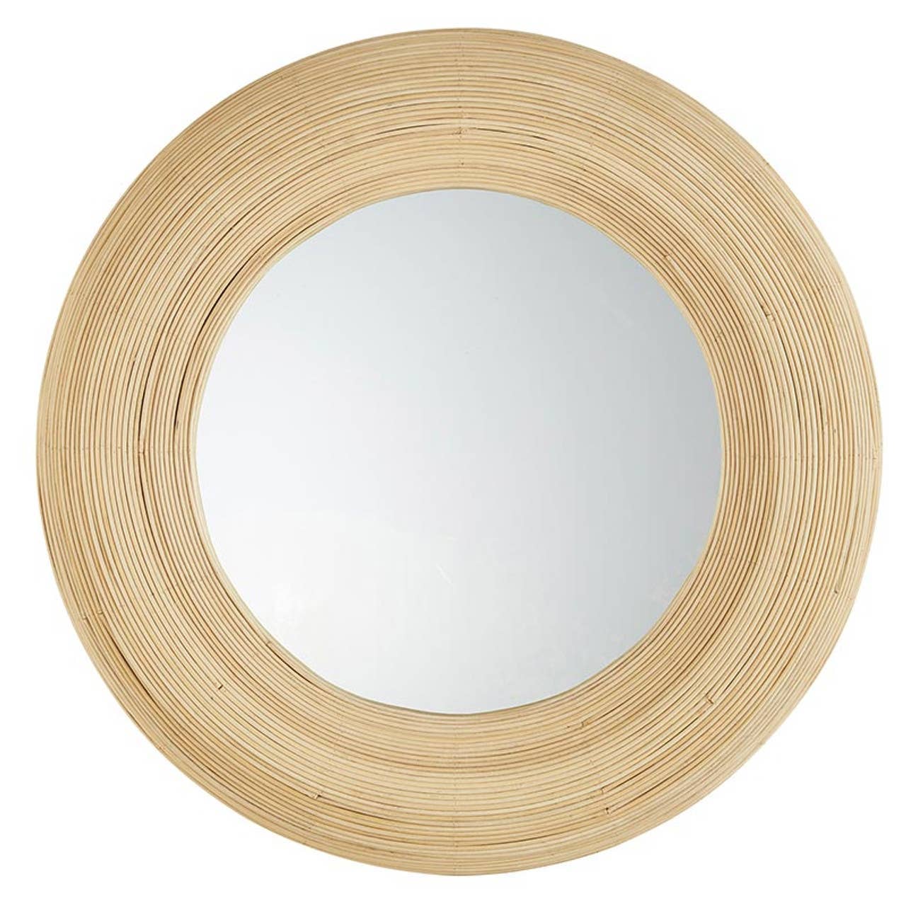 Light Bamboo Mirror