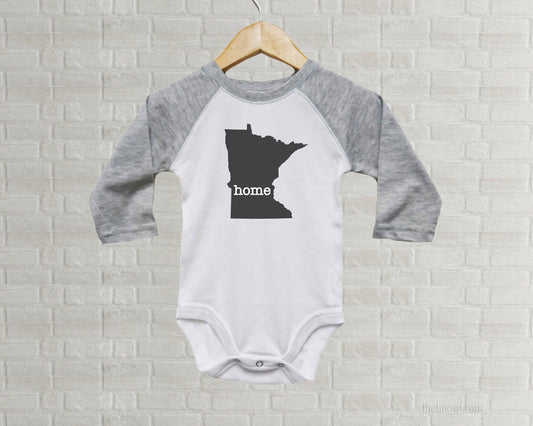 Minnesota Home Baby Onesie